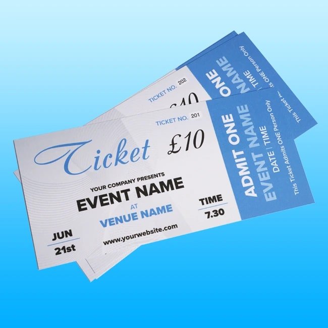 Tickets Printing Ripon